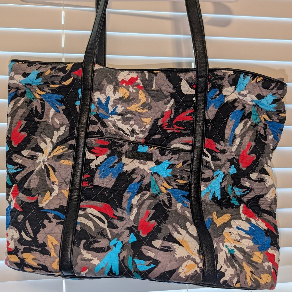 Vera Bradley Splash Floral Tote Bag